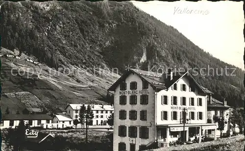 Vallorcine Haute Savoie Mont Blanc Hotel Gare Kat. Vallorcine