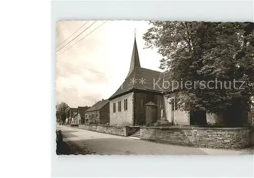 Fuerstenau Hoexter Kirche Kat. Hoexter