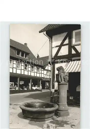 Stadtoldendorf Marktbrunnen Kat. Stadtoldendorf