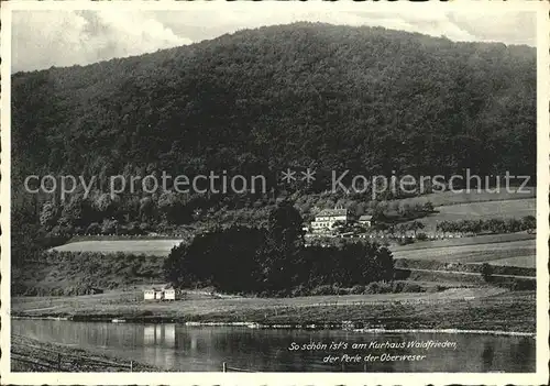 Beverungen Kurhaus Waldfrieden  Kat. Beverungen