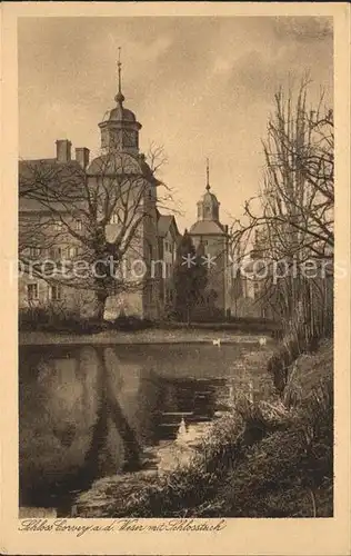 Corvey Schloss Teich Kat. Hoexter