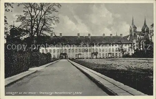 Corvey Schloss  Kat. Hoexter