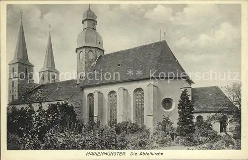 Marienmuenster Abteikirche  Kat. Marienmuenster