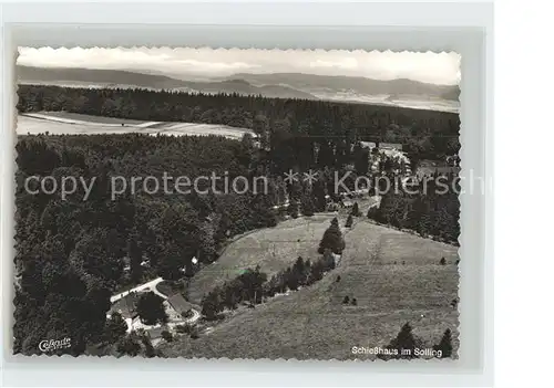 Schiesshaus Holzminden Fliegeraufnahme Waldmuehle Gasthaus  Kat. Holzminden