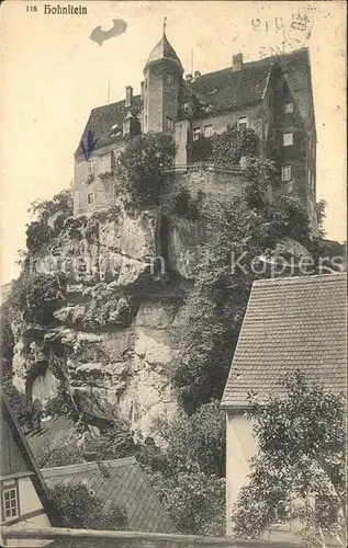 Hohnstein Saechsische Schweiz Schloss Hohnstein Kat. Hohnstein