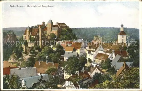 Hohnstein Saechsische Schweiz Jugendburg Hohnstein Kat. Hohnstein