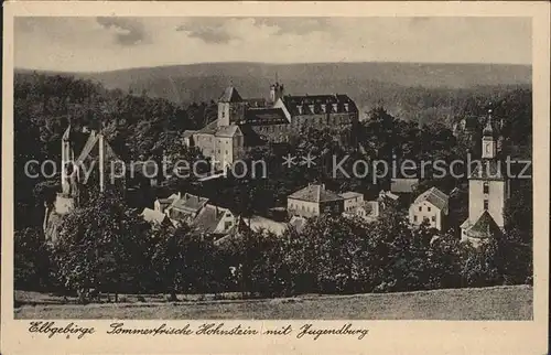 Hohnstein Saechsische Schweiz Jugendburg Schloss Hohnstein Kat. Hohnstein