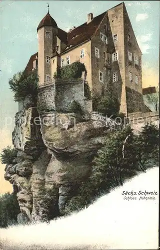 Hohnstein Saechsische Schweiz Schloss Hohnstein  Kat. Hohnstein