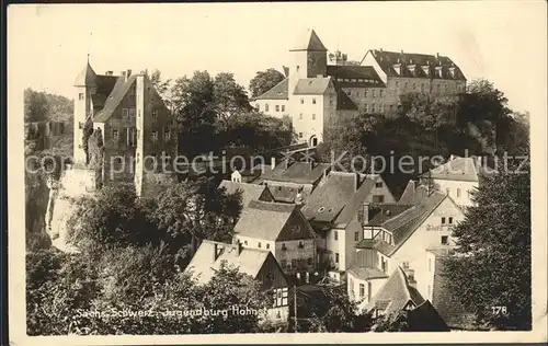 Hohnstein Saechsische Schweiz Jugendburg Hohnstein Kat. Hohnstein