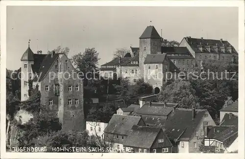 Hohnstein Saechsische Schweiz Jugendburg Hohnstein Kat. Hohnstein