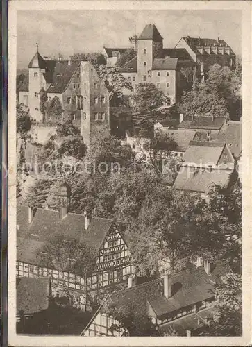 Hohnstein Saechsische Schweiz Stadt und Schloss hohnstein Kat. Hohnstein