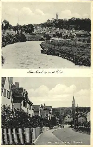 Frankenberg Eder Hermann  Goering  Strasse Kat. Frankenberg (Eder)