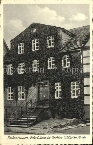 Eschershausen Holzminden Geburtshaus Dichter Wilhelm Raabe