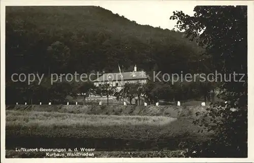 Beverungen Kurhaus Waldfrieden Kat. Beverungen