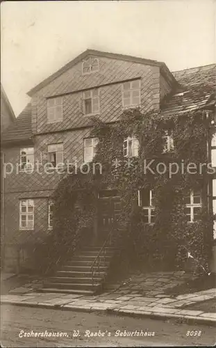 Eschershausen Holzminden W.Raabe`s Geburtshaus