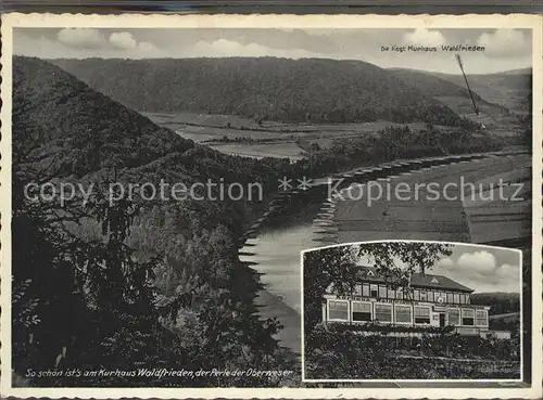 Beverungen Kurhaus Waldfrieden Kat. Beverungen