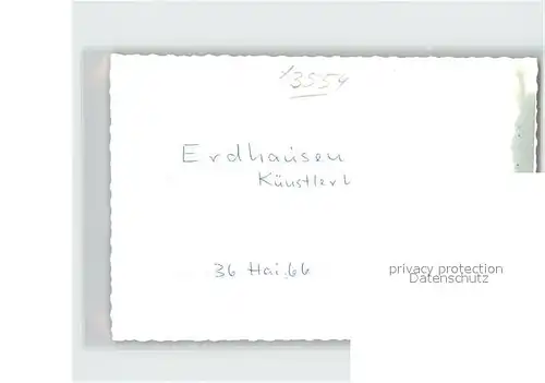 Erdhausen Kuenstlerhaus Lenz  Kat. Gladenbach