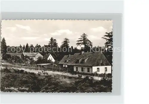 Schiesshaus Holzminden Gasthaus Pension Waldmuehle Kat. Holzminden