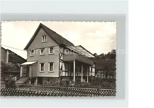 Merxhausen Solling Pension Haus Luedemann Kat. Heinade