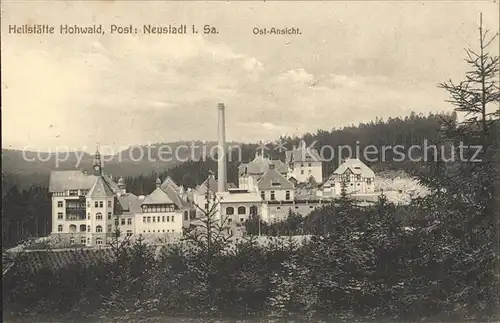 Neustadt Sachsen Heilstaette Hohwald Ost Ansicht Kat. Neustadt Sachsen