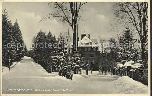 Hohwald Sachsen Heilstaette Kat. Neustadt Sachsen