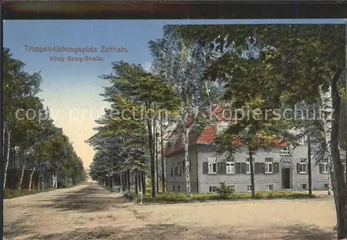 Zeithain Koenig Georg  Strasse Kat. Zeithain