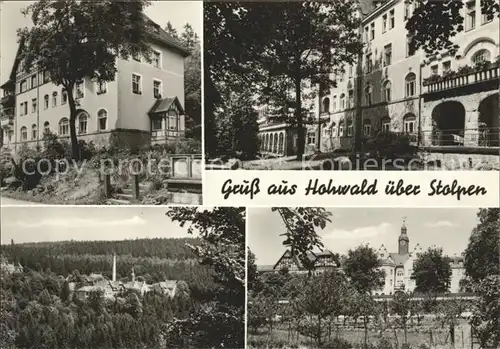 Hohwald Sachsen Heilstaette Kat. Neustadt Sachsen