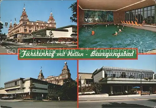 Bad Wildungen Hotel Fuerstenhof mit Hallen Bewegungsbad Kat. Bad Wildungen