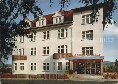 Bad Wildungen Sanatorium Windhuk Kat. Bad Wildungen