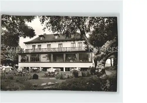 Schwarzenborn Knuell Hotel Bogler Haus Gartenterrasse Kat. Schwarzenborn