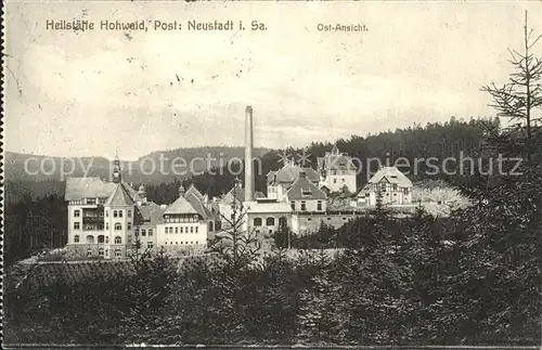 Neustadt Sachsen Heilstaette Hohwald  Kat. Neustadt Sachsen