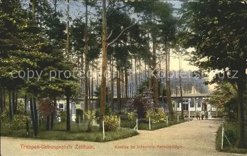 Zeithain Truppenuebungsplatz Kantine Infanterie Barackenlager  Kat. Zeithain