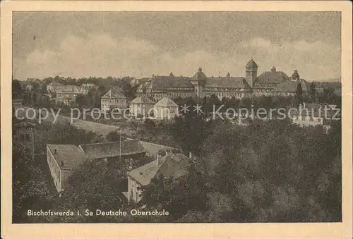 Bischofswerda Deutsche Oberschule  Kat. Bischofswerda