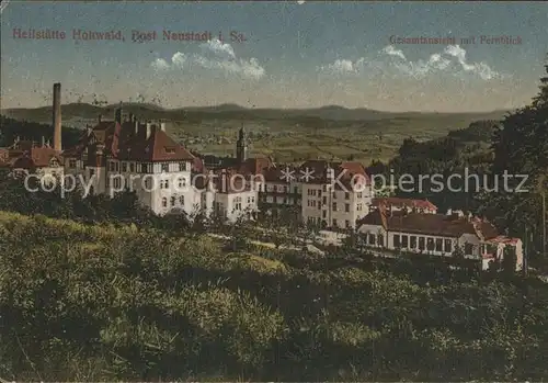 Neustadt Sachsen Heilstaette Hohwald Fernblick  Kat. Neustadt Sachsen