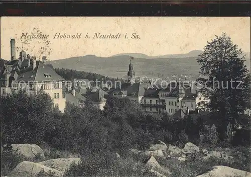 Neustadt Sachsen Heilstaette Hohwald  Kat. Neustadt Sachsen