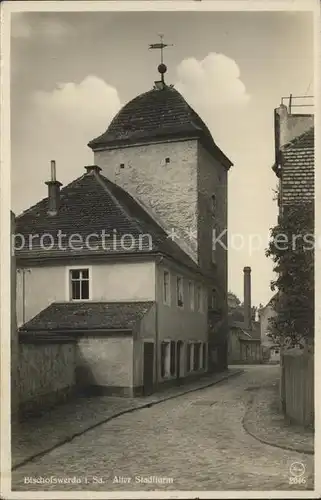 Bischofswerda Alter Stadtturm  Kat. Bischofswerda