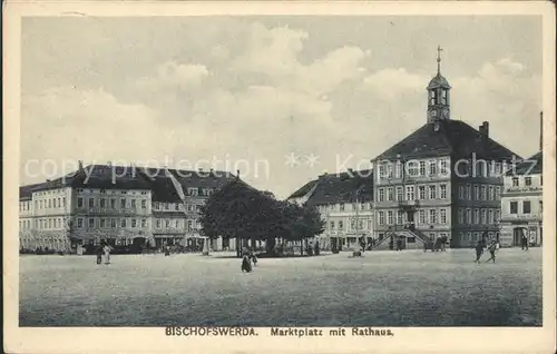 Bischofswerda Marktplatz Rathaus Kat. Bischofswerda