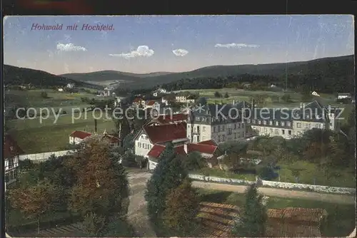 Neustadt Sachsen Heilstaette Hohwald  Kat. Neustadt Sachsen