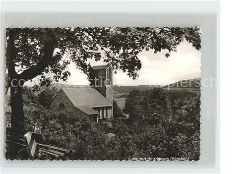 Holzhausen Huenstein Kirche  Kat. Dautphetal