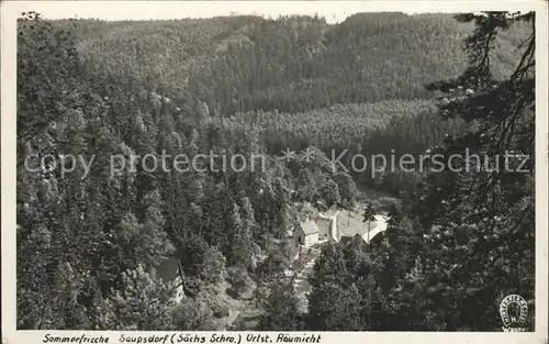 Saupsdorf Raeumicht Kat. Kirnitzschtal