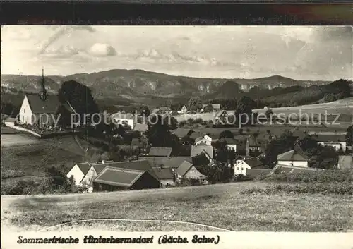 Hinterhermsdorf  Kat. Sebnitz