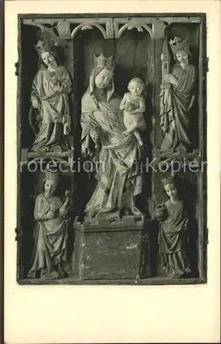 Bautzen Stadtmuseum Marienaltar Kat. Bautzen