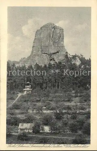 Rathen Saechsische Schweiz Talwaechter Kat. Rathen Sachsen