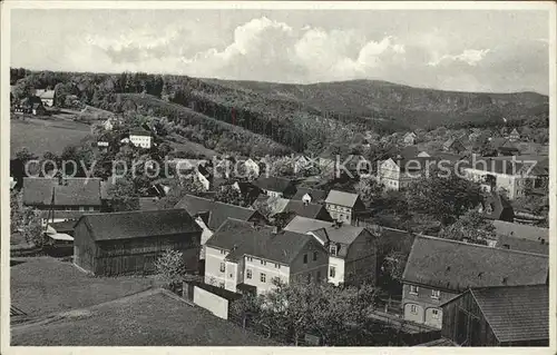 Hinterhermsdorf Panorama Sommerfrische Kat. Sebnitz