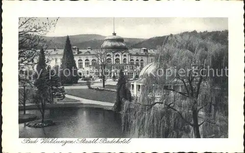 Bad Wildungen Badehotel  Kat. Bad Wildungen