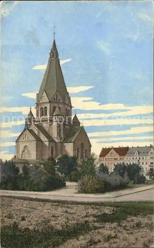 Riesa Sachsen Trinitatis Kirche  Kat. Riesa