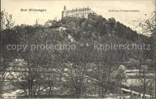 Bad Wildungen Schloss Friedrichstein  Kat. Bad Wildungen