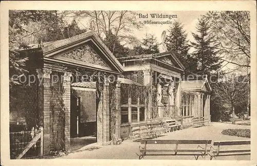 Bad Wildungen Helenenquelle Kat. Bad Wildungen