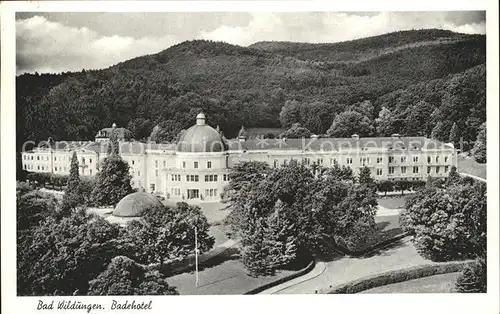 Bad Wildungen Badehotel Kurpark Kat. Bad Wildungen