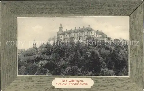 Bad Wildungen Schloss Friedrichstein Bilderrahmen Kat. Bad Wildungen
